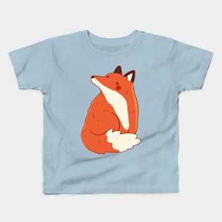 Cute fox illustration Kids T-Shirt